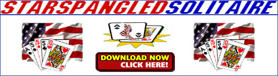 Screenshot of StarSpangled Solitaire-Freeware